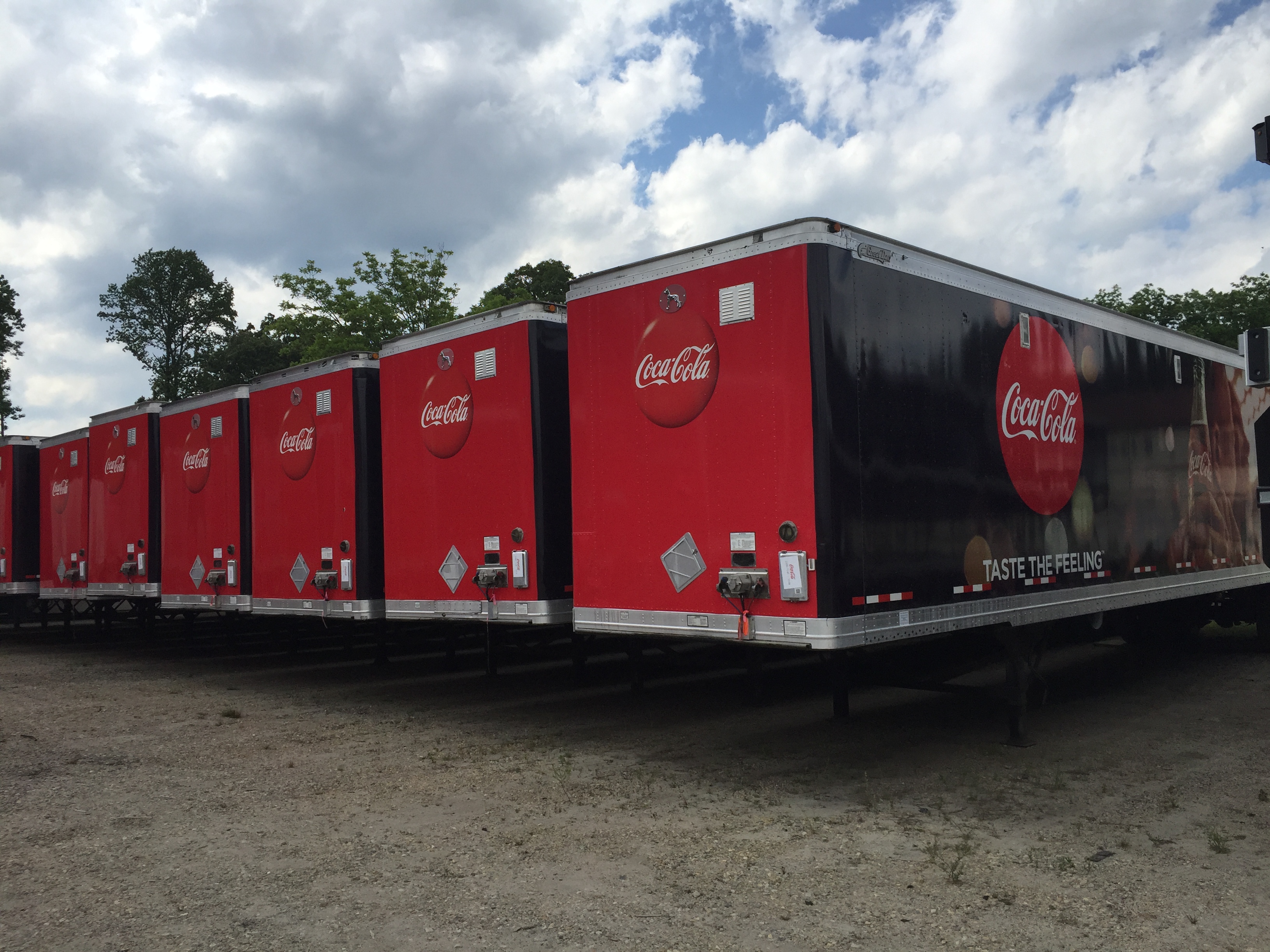 many trailers