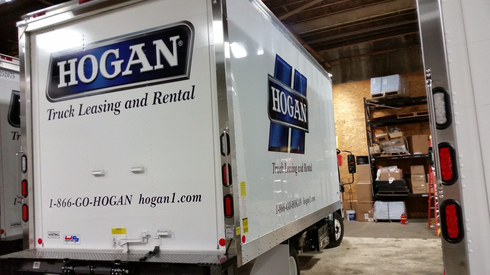 Trucks graphics installation 4