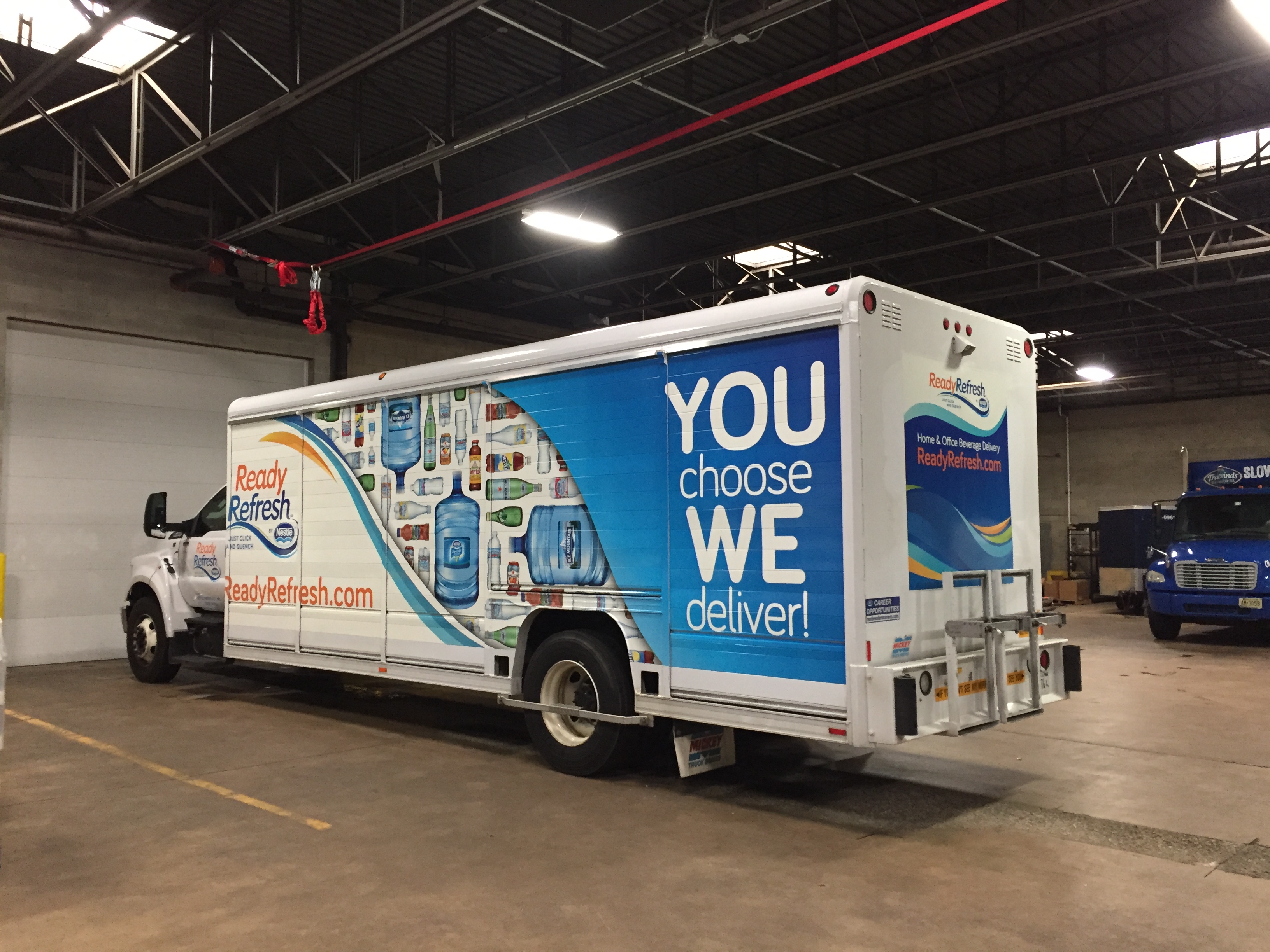 Trucks graphics installation 6