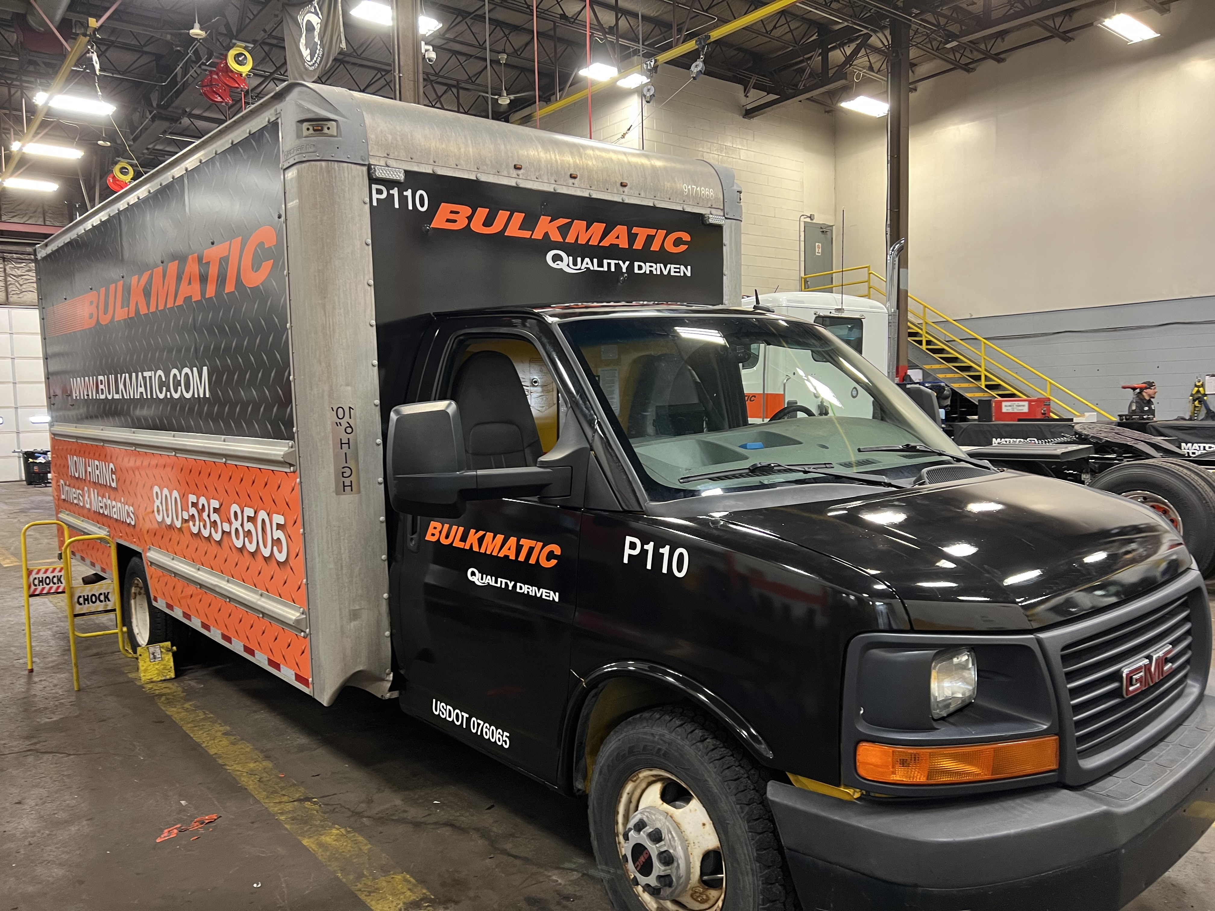 Trucks graphics installation 13