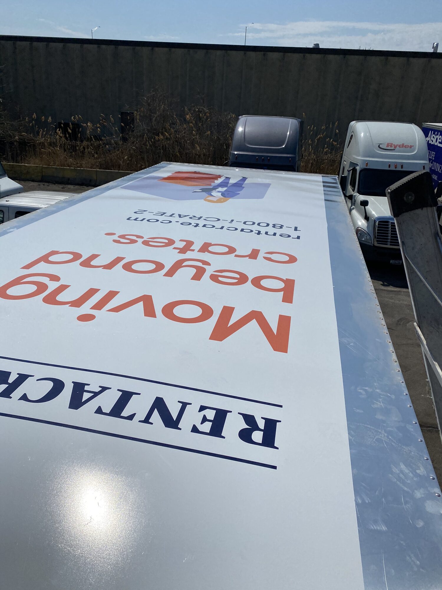 Trucks graphics installation 17