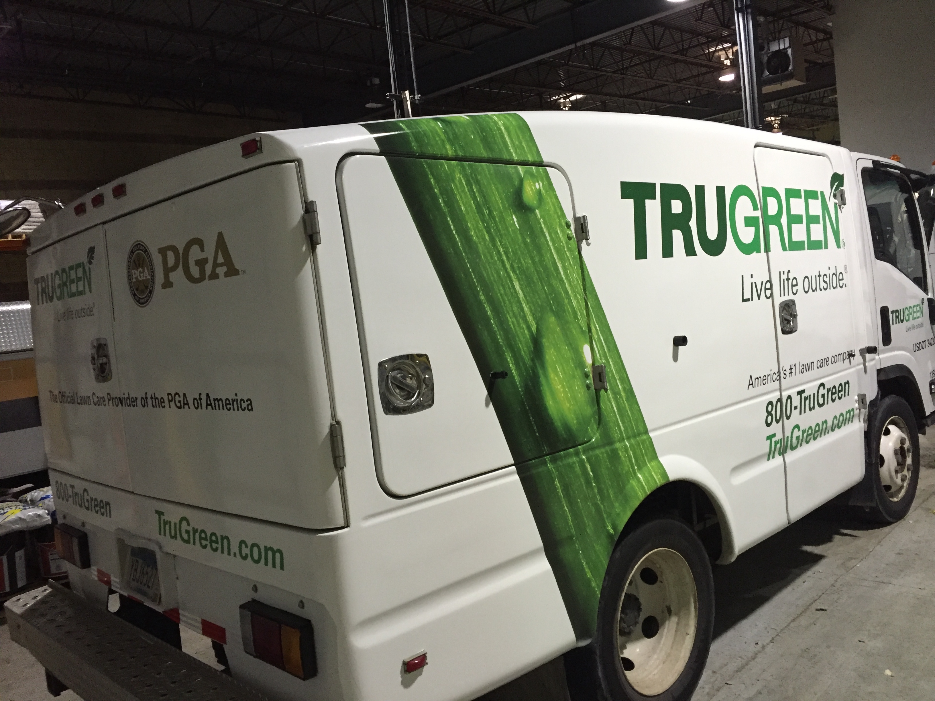 Trucks graphics installation 19