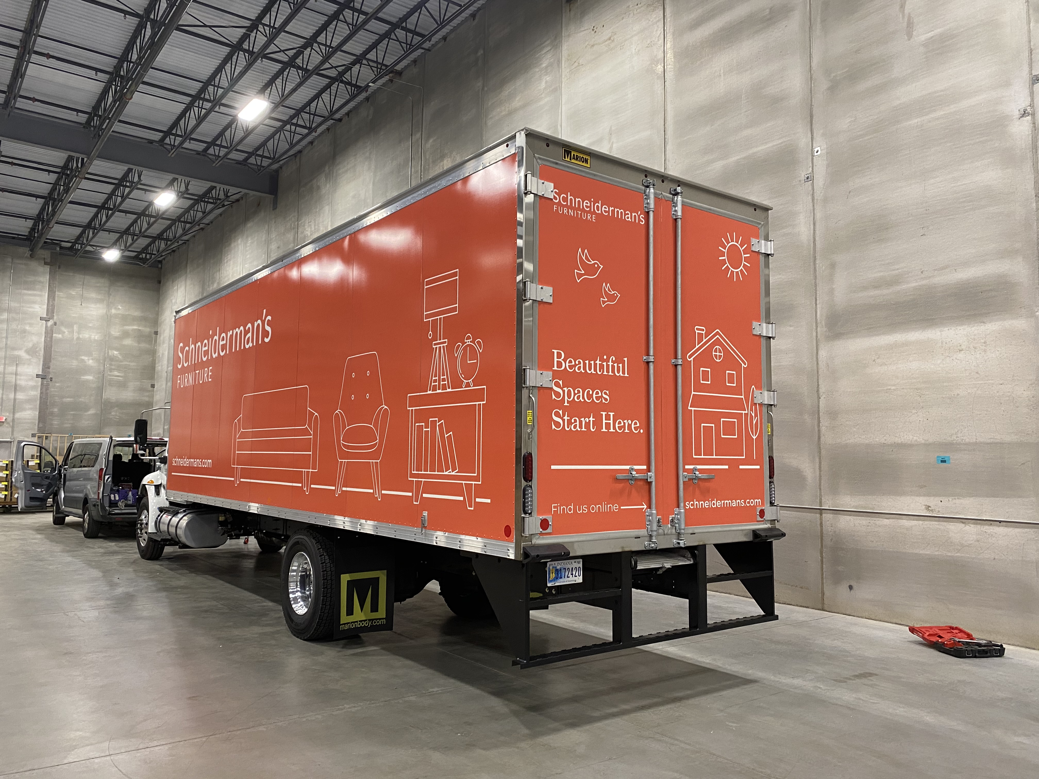 Trucks graphics installation 20