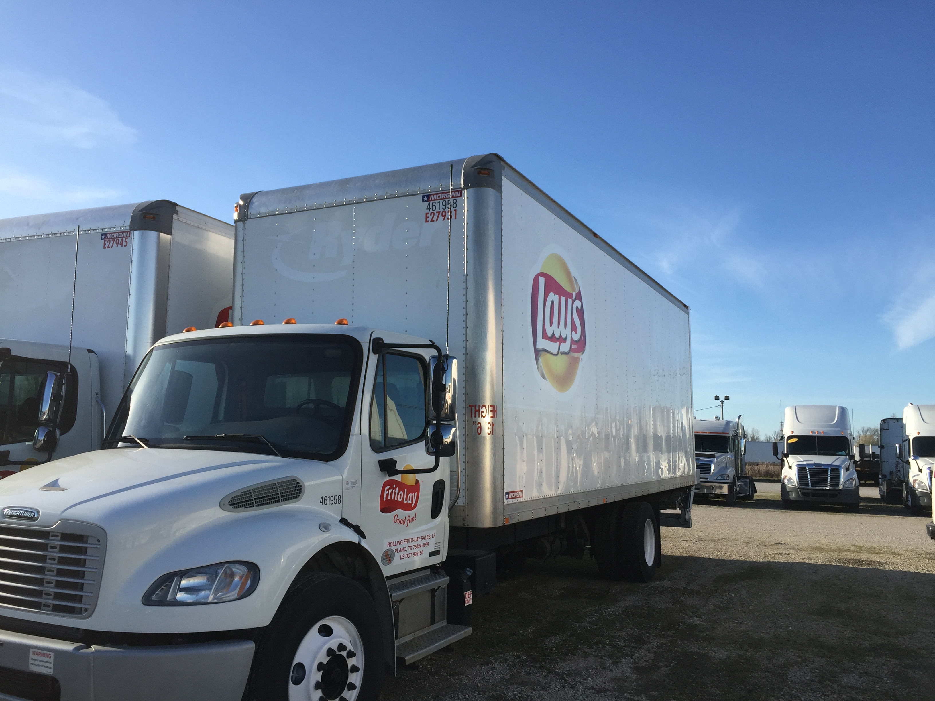 Trucks graphics installation 21