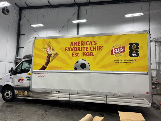 Trucks graphics installation 25
