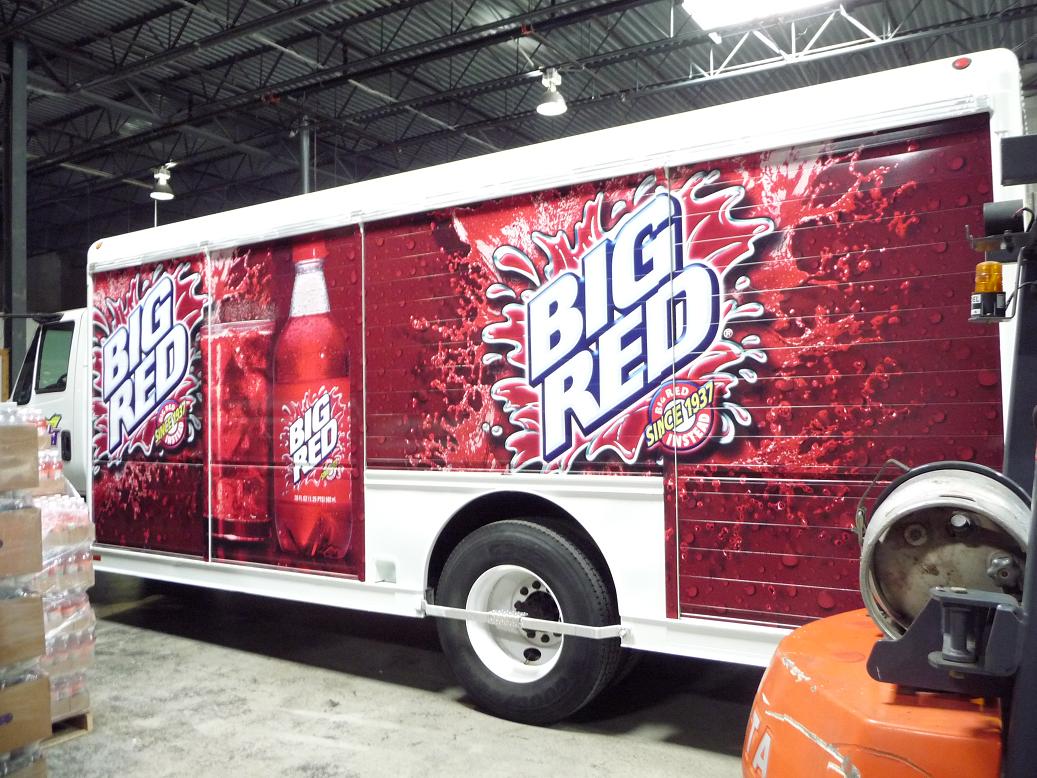 Trucks graphics installation 26